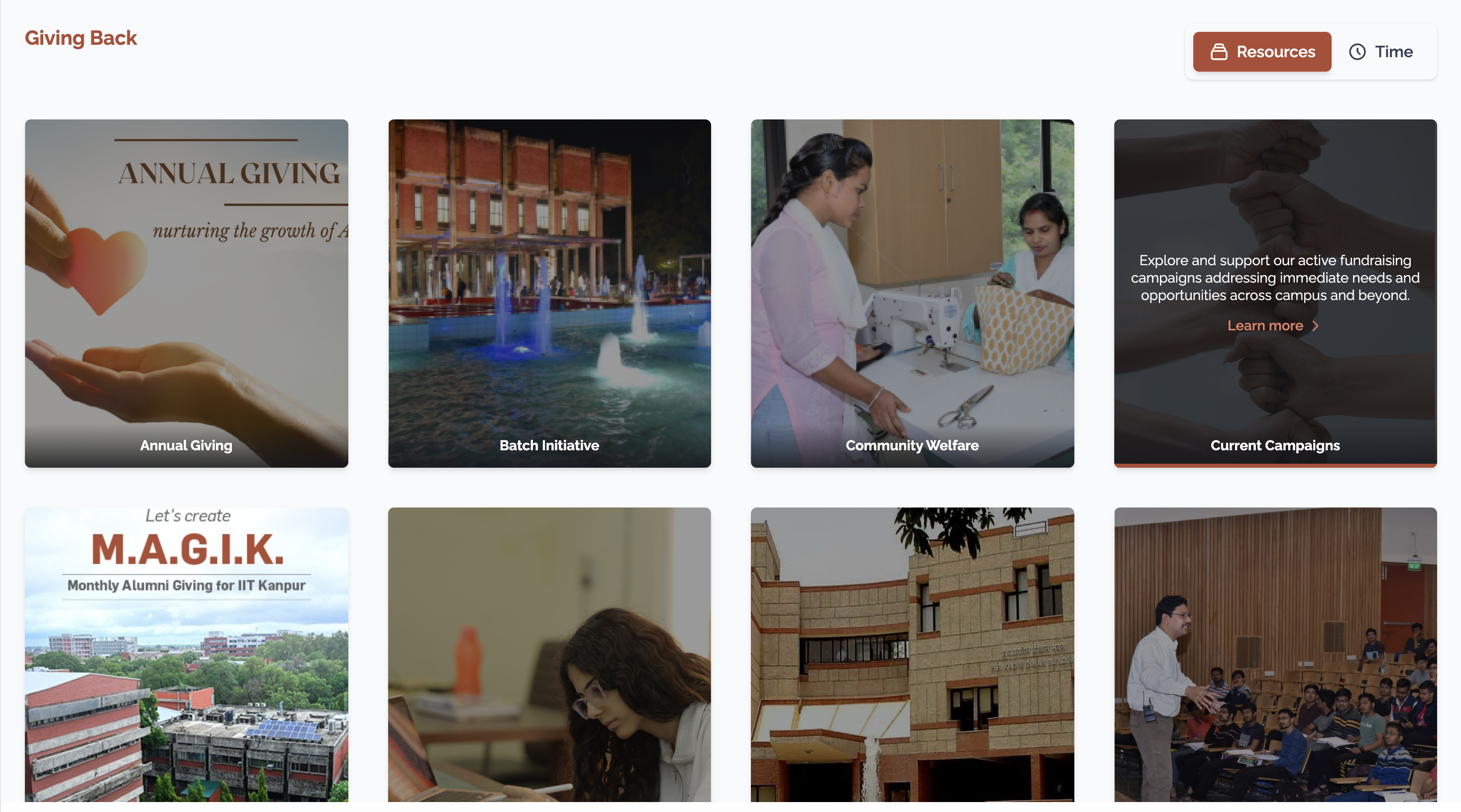 IIT Kanpur Alumni Giving Back